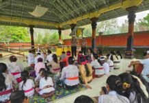 Saraswati Diperingati Khidmat, Pesan Ilmu dan Kebijaksanaan Menggema di Poso