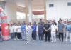 Wabup Soeharto Kandar Lepas Jalan Santai, Senam Sehat, dan Fun Bike KONI Poso di CFD