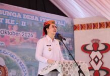 Festival Bunga Desa II, Bupati Verna Luncurkan Program 1000 Sarjana