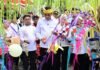 Anwar Hafid Resmikan Jembatan Berani, Anak-Anak ke Sekolah Tak Lagi Takut Seberangi Sungai