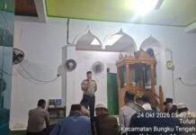 Subuh Bersama Warga, Kapolres Morowali Ajak Masyarakat Perangi Judi Online dan Cegah Karhutla