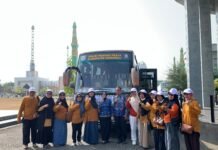 Wabup Iriane Iliyas Lepas Kontingen PWRI Morowali ke Tingkat Provinsi, Berikan Dukungan dan Motivasi