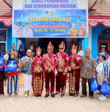 HUT ke-13 Morut, Delis Salurkan Ribuan Paket Bantuan